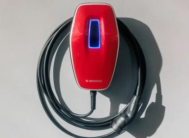 Cargador Charging Box instalado en pared
