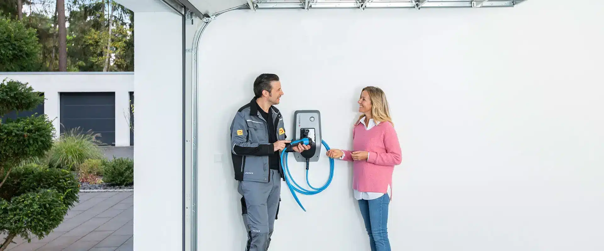 Instalar un punto de carga desde el contador de la vivienda